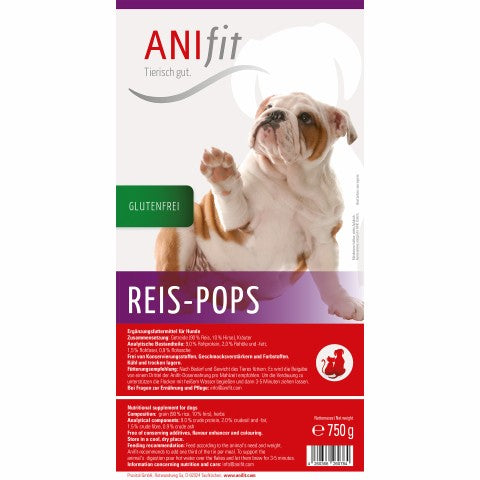 Reispops für den Hund, Glutenfrei von ANIfit