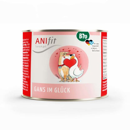 ANIfit Hundefutter I Nassfutter I BIO Gans