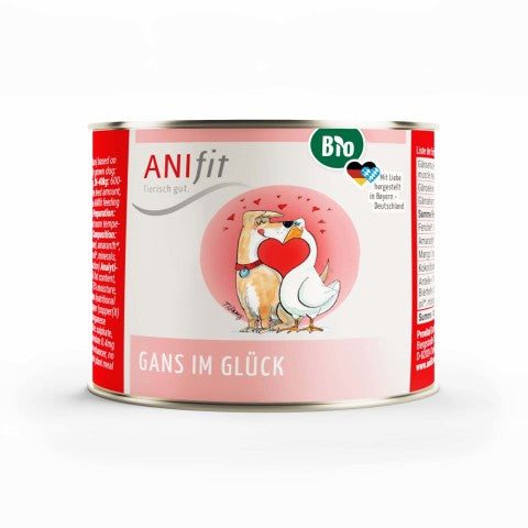 ANIfit Hundefutter I Nassfutter I BIO Gans