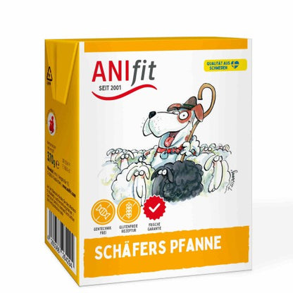 ANIfit Hundefutter I Nassfutter I Lamm Geflügel Reis