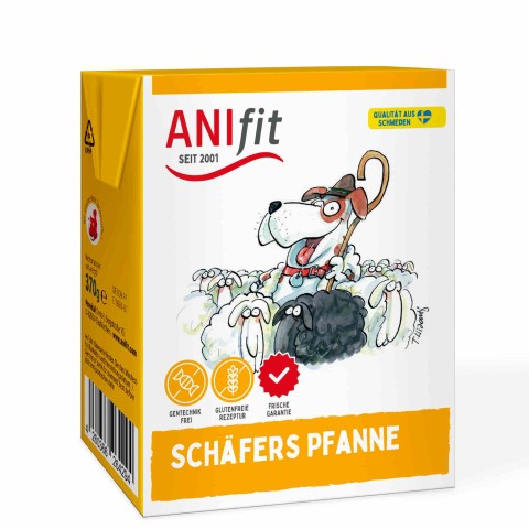 ANIfit Hundefutter I Nassfutter I Lamm Geflügel Reis