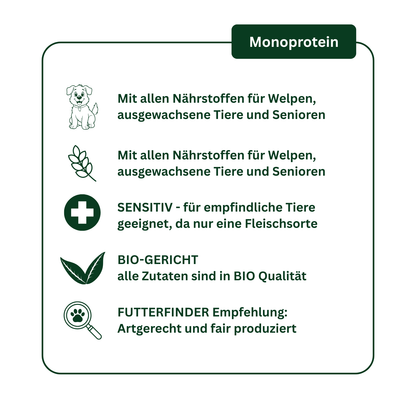 ANIfit Hundefutter I Nassfutter I BIO Gans