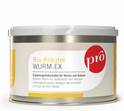 Nahrungsergänzung gegen Wurmbefall bei Hunden und Katzen