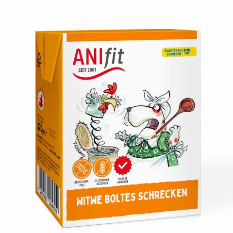 ANIfit Hundefutter I Nassfutter I Huhn, Lachs, Rind, Reis, Kartoffeln